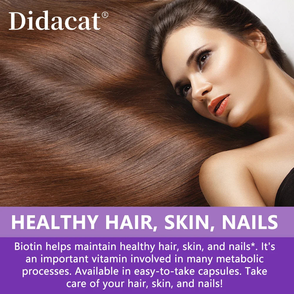 Biotin 25000 mcg + Collagen & Keratin – Hair, Skin & Nails Hair & Beauty Supplement Oasis Select