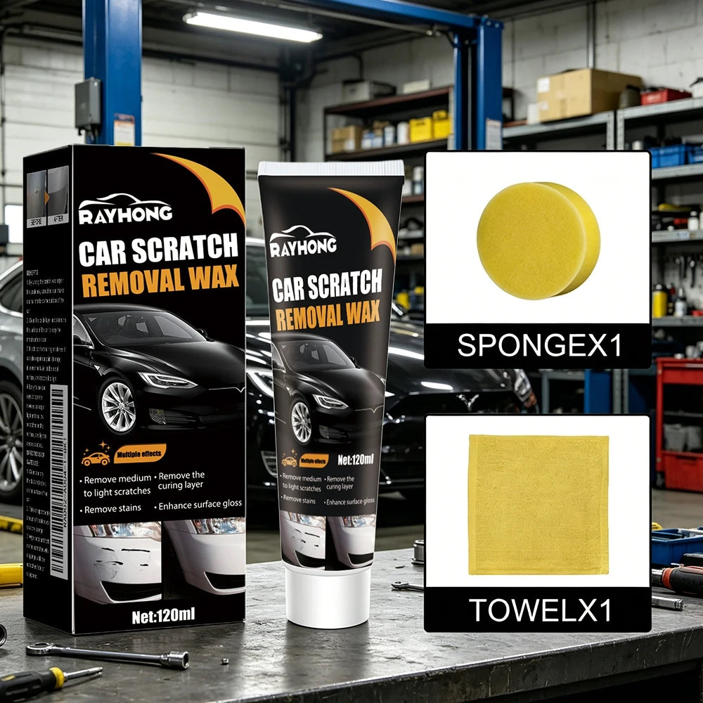 Rayhong Car Scratch Wax Paint Protection Polish Scratch Maintenance Paint Repair Exterior Stain Elimination For Various Surfaces Oasis Select