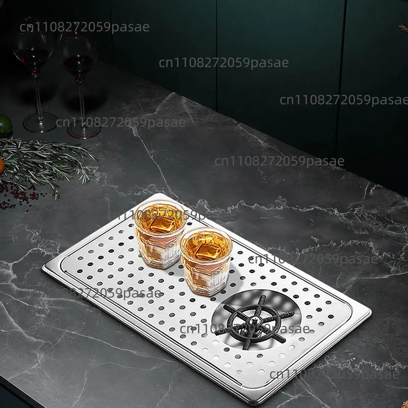 Embedded Cup Washer Sink, Commercial Coffee Shop Bar Counter, Stainless Steel Coffee Cup High-pressure Washer Oasis Select