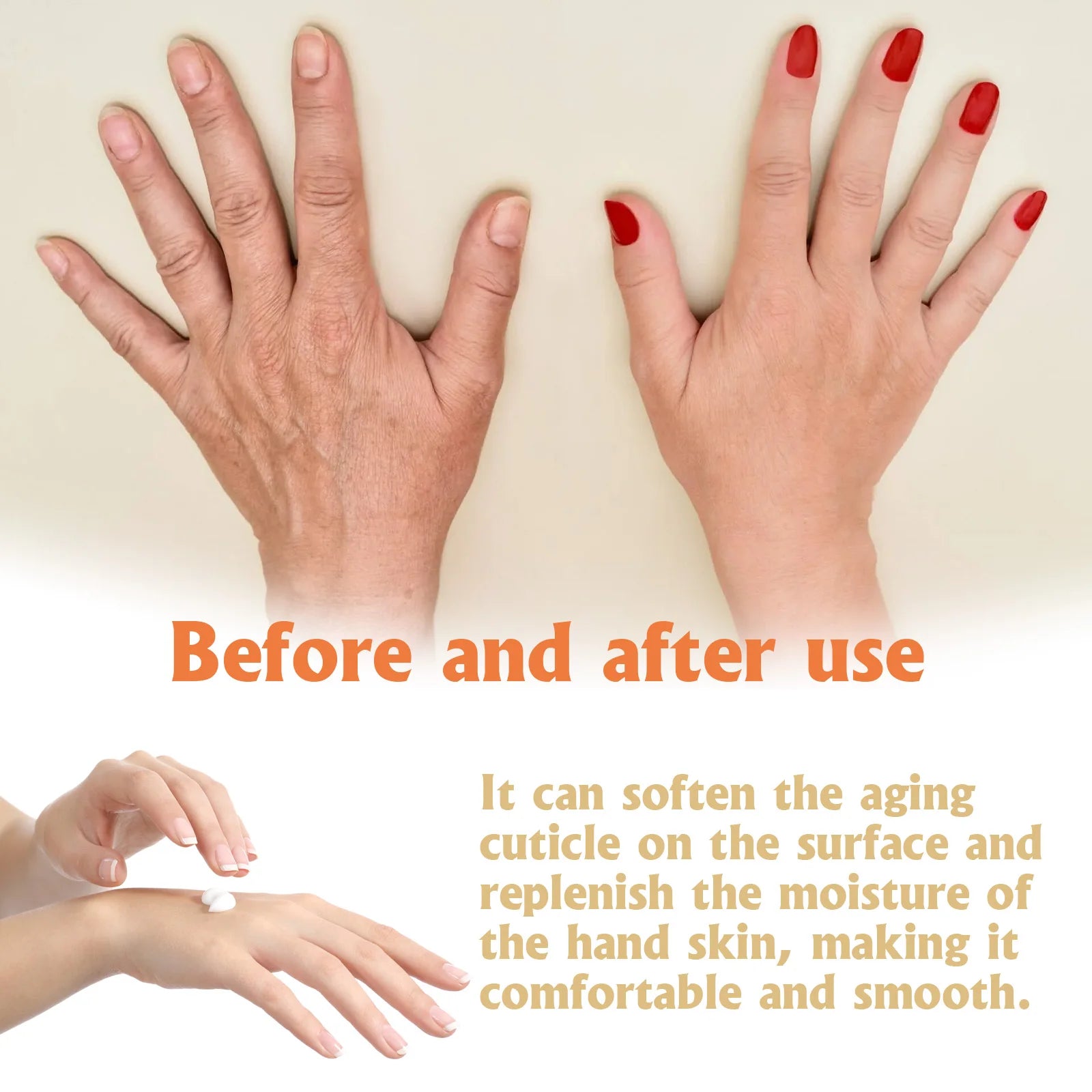 Horse Oil Hand Cream Reduce Dryness Moisturizng Nourishing Skin Anti Cracking Anti Freezing Non-greasy Hands Skin Care Products Oasis Select
