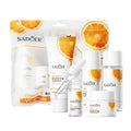 5-Piece Vitamin C Facial Set – Brightening & Hydrating Skincare Facial Skincare Set Oasis Select 5PCS1SET