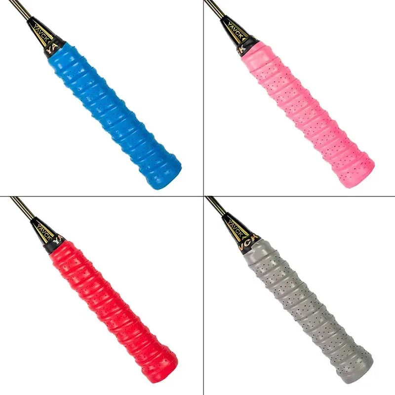 1/2/3pcs Badminton Racket Tennis Racket Fishing Rod Universal Laminated Keel Hand Glue Anti Slip Professional Racket Rubber Grip Oasis Select