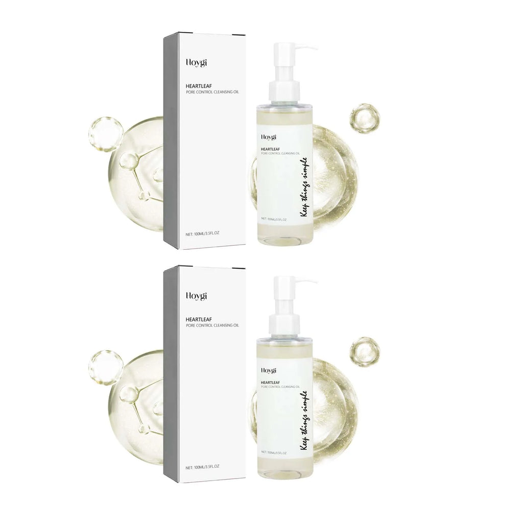 Pore Control Makeup Removal Cleansing Oil Gentle Makeup Removal Caring Skin Moisturizing Brightening Deep Cleansing Pore Skin Oasis Select 2Pcs