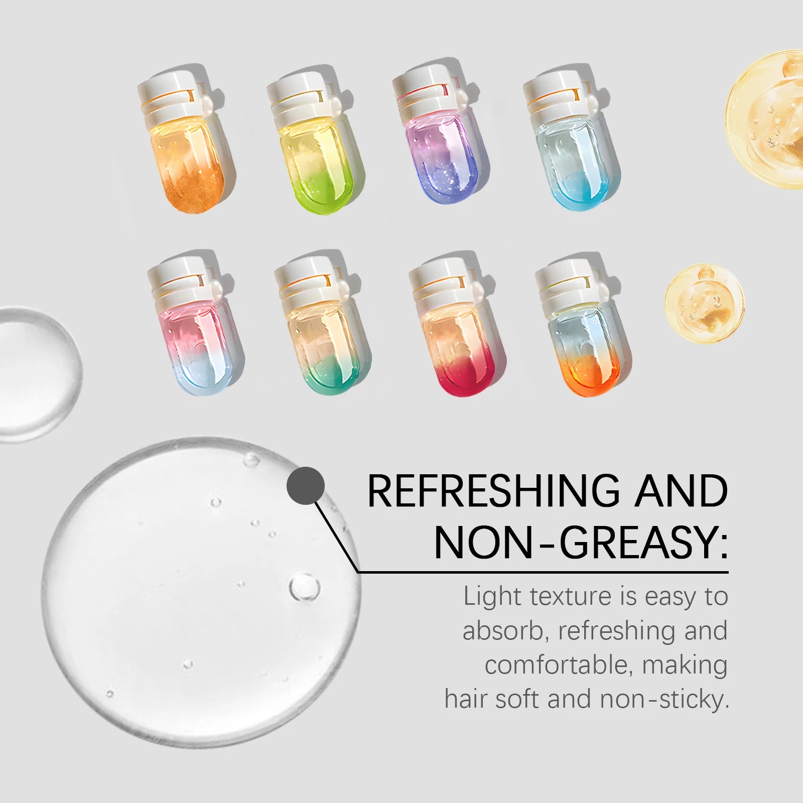 Fragrance Hair Essential Oil Capsule Nourishing Moisturizing Repair Curly Dry Hair Lasting Floral Scent Women Hair Care Product Oasis Select