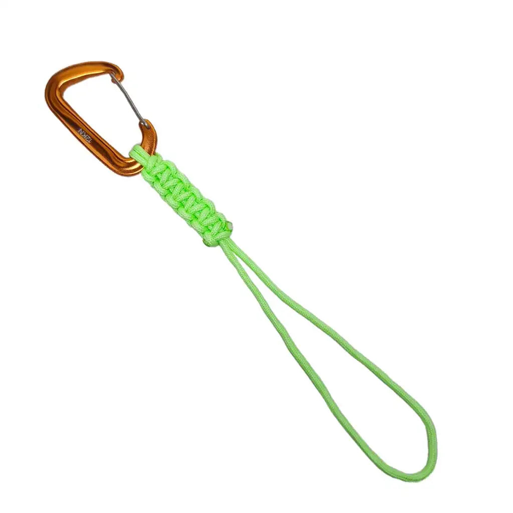 Scuba Diving Safety Anti-Loss Tether For Dive Light Torch Camera Dive Luminous glow Lanyard with 12KN Snap Hook Oasis Select Orange1pc