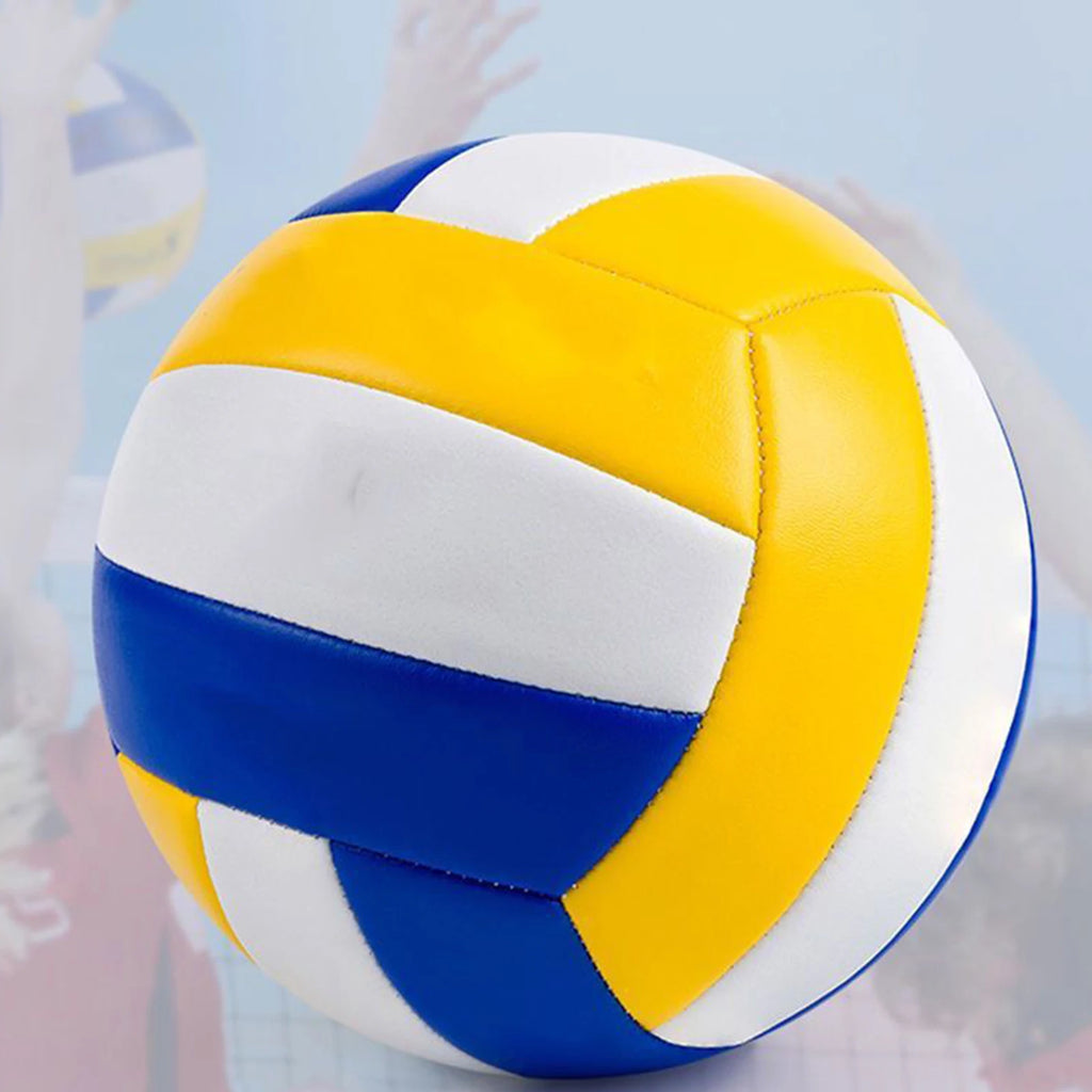 Size 5 Standard Blue White Yellow Volleyball PVC Soft Touch Indoor Outdoor Beach Volleyball Professional Competition Use Oasis Select
