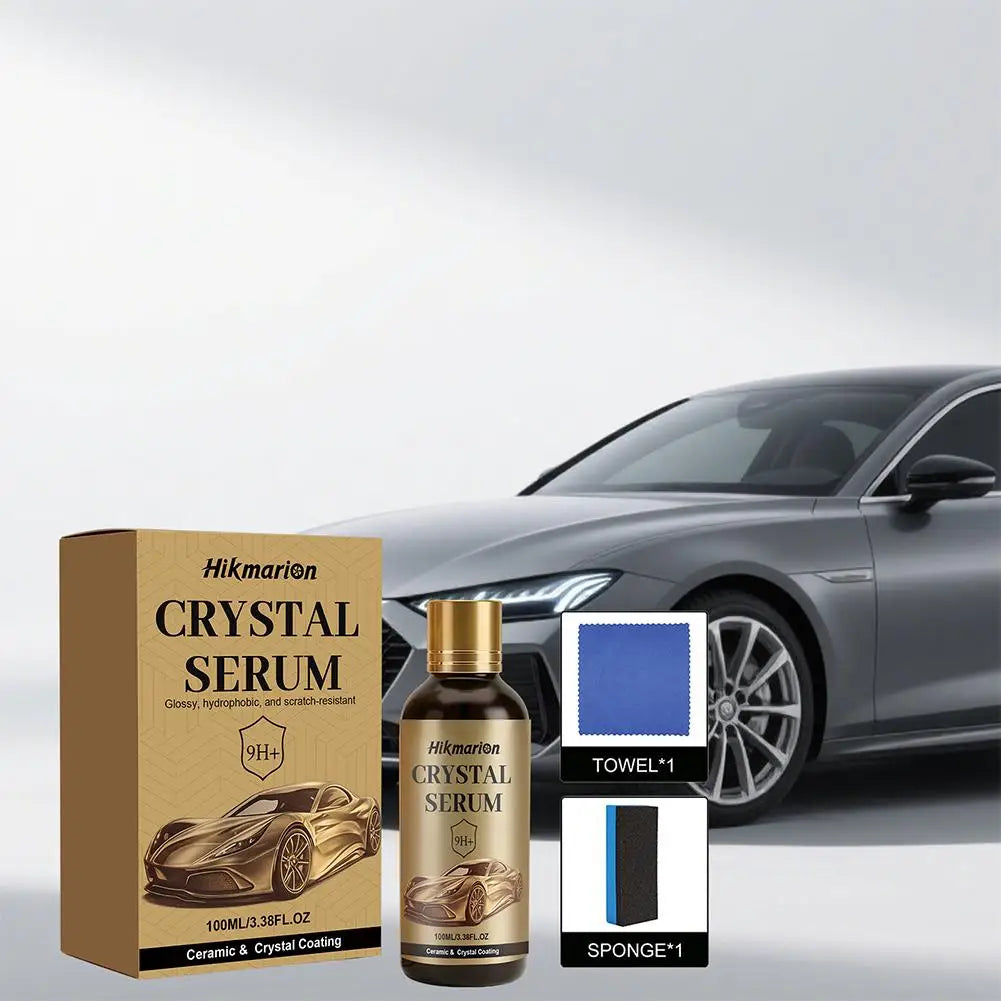9H+ Ceramic Coating Car Paint Sealant – Hydrophobic Nano Wax