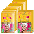 ROUSHUN Gluta White Facial Sheet Mask – Moisturizing, 10 Pcs