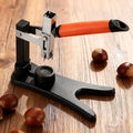 Chestnut Cutter Non-Slip Handle Cracking Sheller Portable Nutcracker Chestnut Clip for Nut Peeling Shelling Opening Cooking Oasis Select Default Title