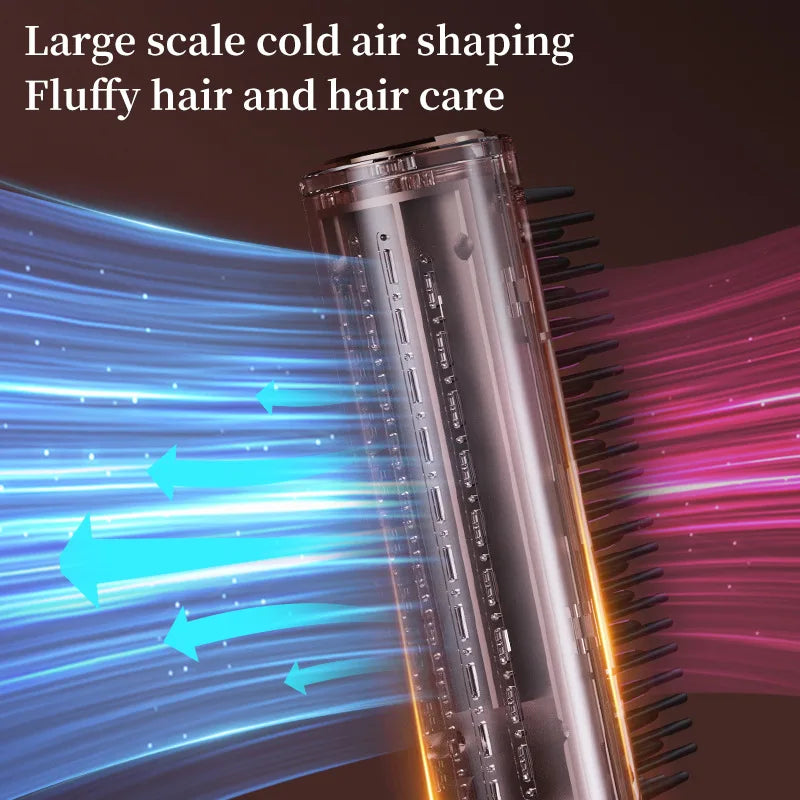 Popularwiredhairstraighteningcombnegative ion hair straightener high-end straightcurlingclipportablecoldaircombstraighteningclip Oasis Select