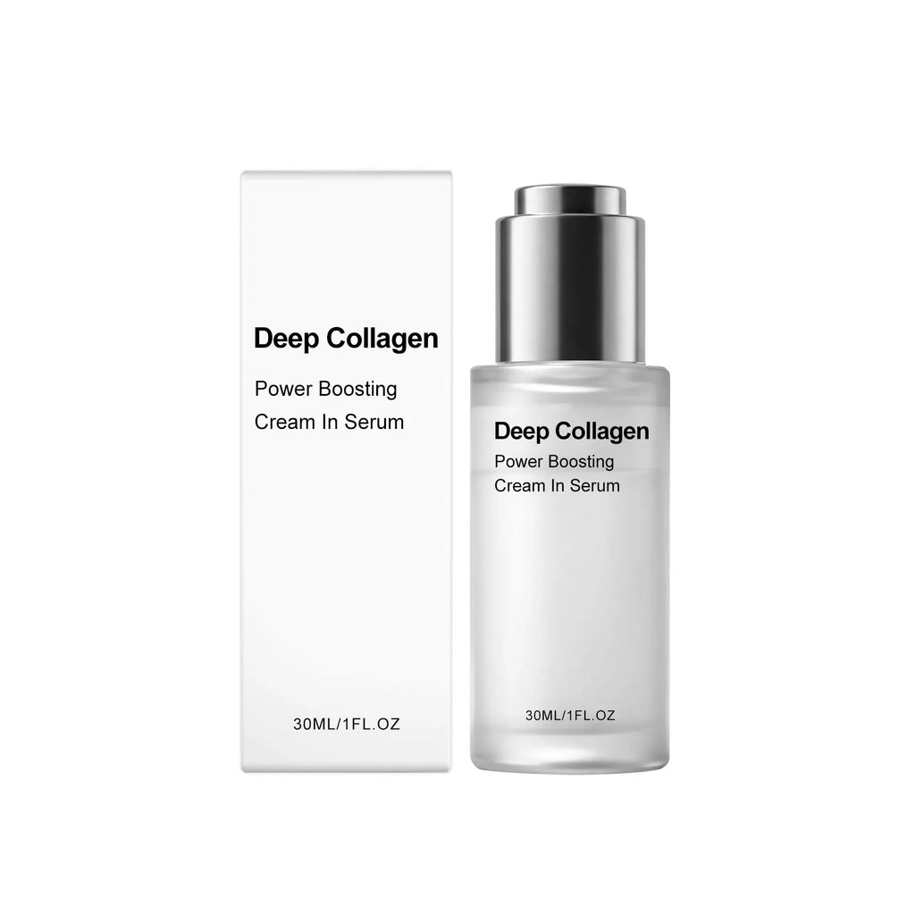 Deep Collagen Serum Diminishes Fine Lines Shrink Pores Lasting Hydrating Improve Skin Dryness Tightness Hyaluronic Acid Essence Oasis Select 30ml Boxed x 5pcs
