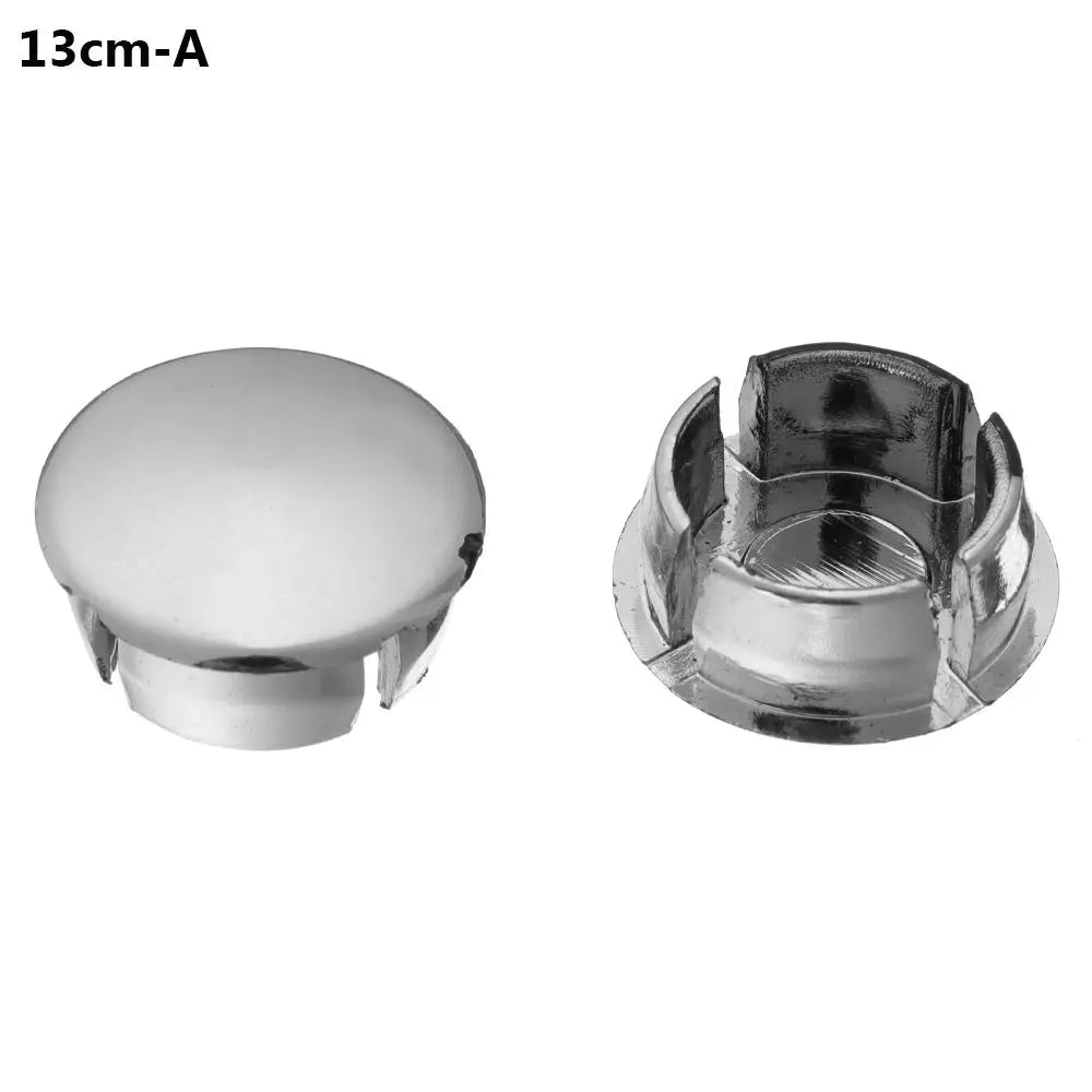 10Pcs Stainless Steel Round Pipe Tube End Cap Furniture Leg Plug Blanking End Cap Bung For Home Daily Tool Furniture Accessories Oasis Select 13cm-A