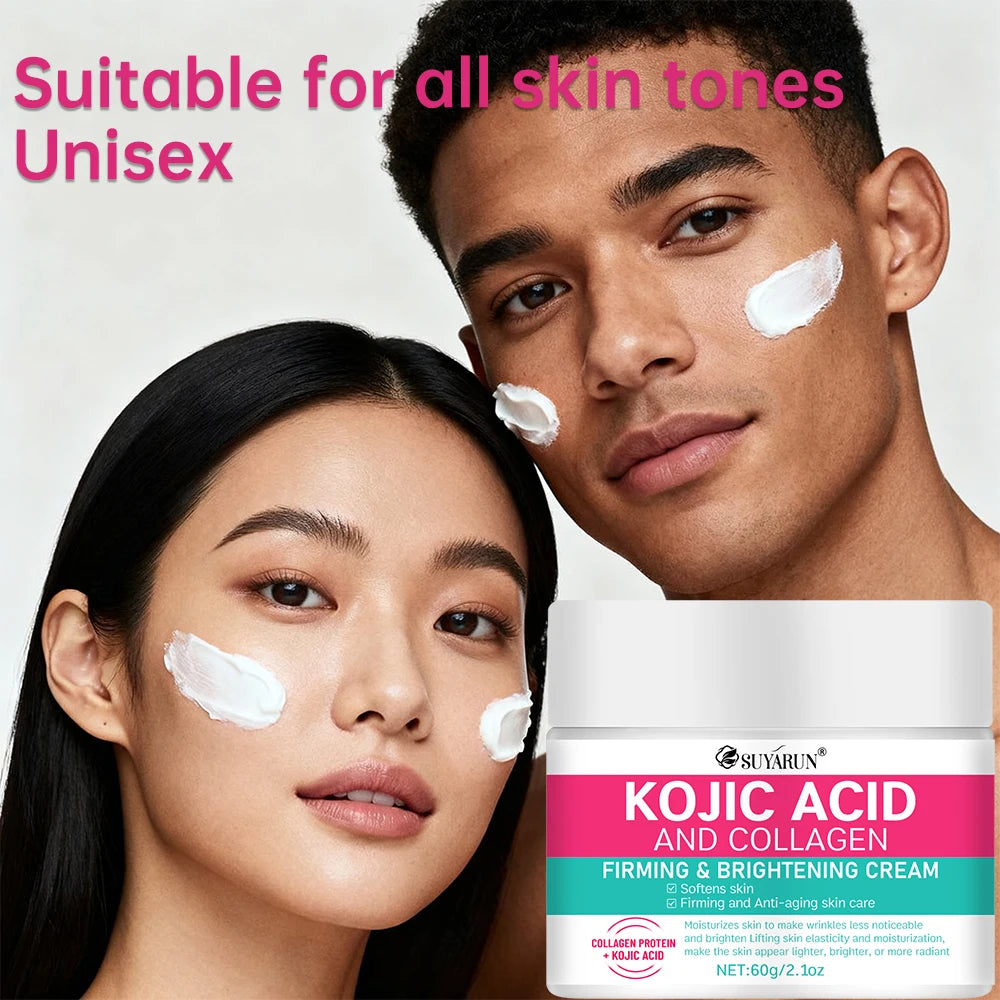 SUYARUN Kojic Acid & Collagen Face Cream – Brightening Moisturizer Brightening Face Cream Oasis Select