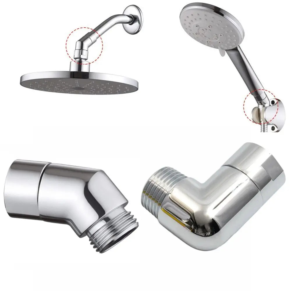 Useful Angle Change Shower Elbow Adapter 90° 135° G1/2 Shower Connector Universal Bracket Bathroom Sprinkler Nozzle Accessories Oasis Select