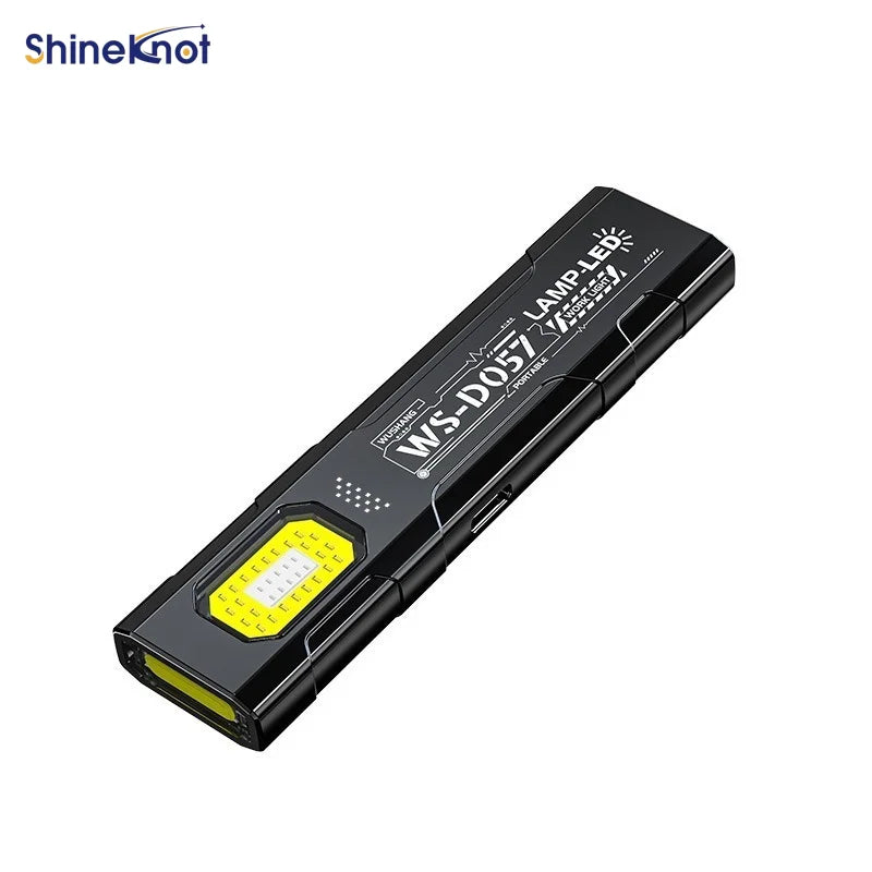 SHINEKNOT Magnetic Rechargeable Flashlight – 160 Lumen Waterproof