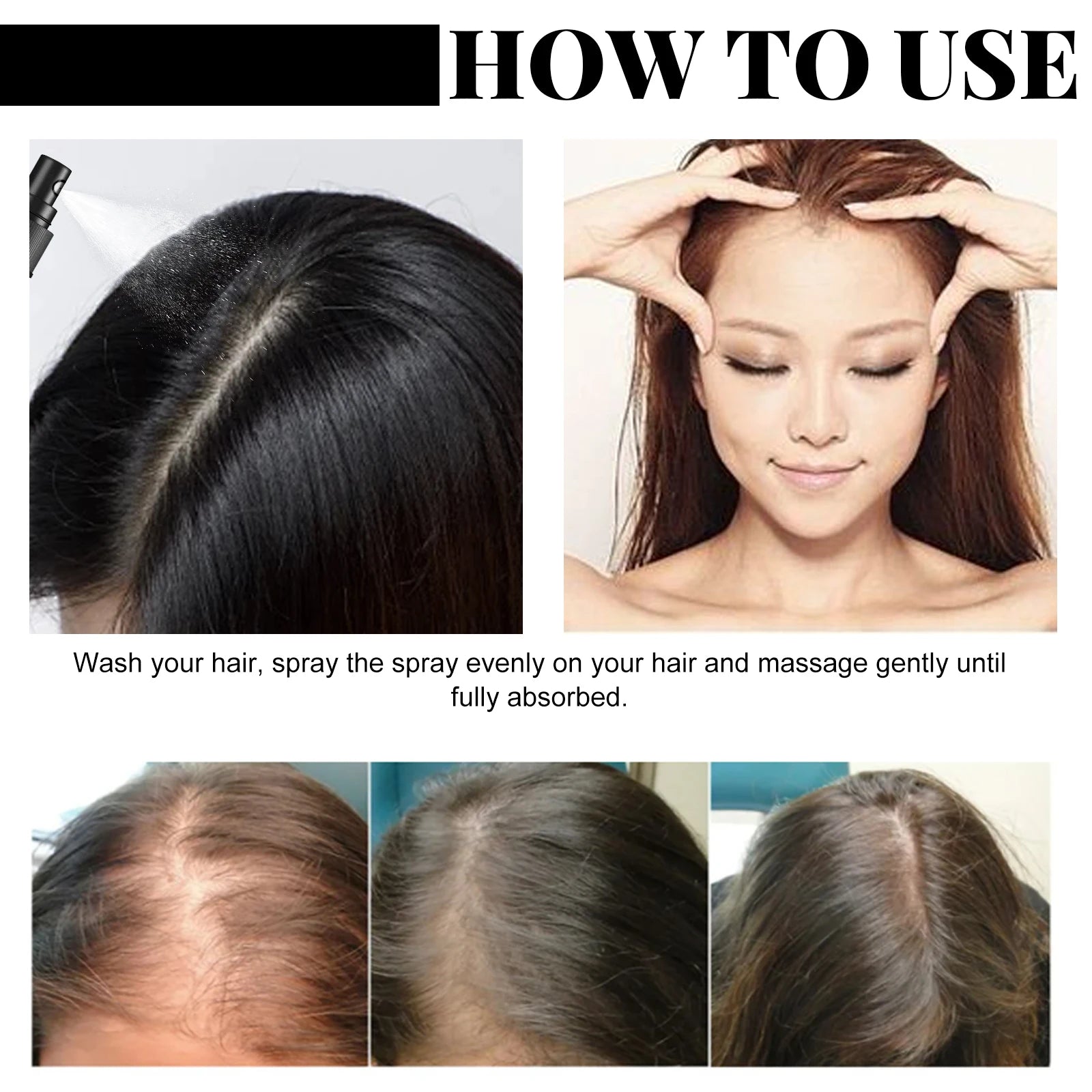 Batana Oil Hair Growth Spray – Anti Hair Loss Treatment 30ml Hair Growth Spray Oasis Select