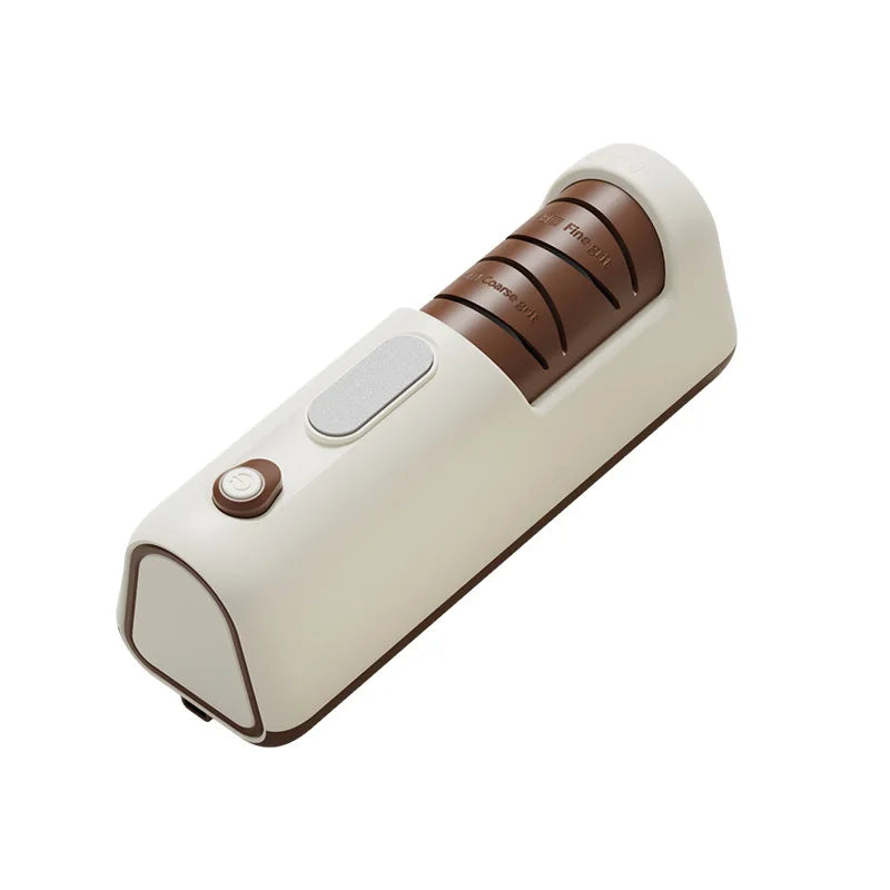 Portable Rechargeable Electric Knife Sharpener – Auto Multi-Stage