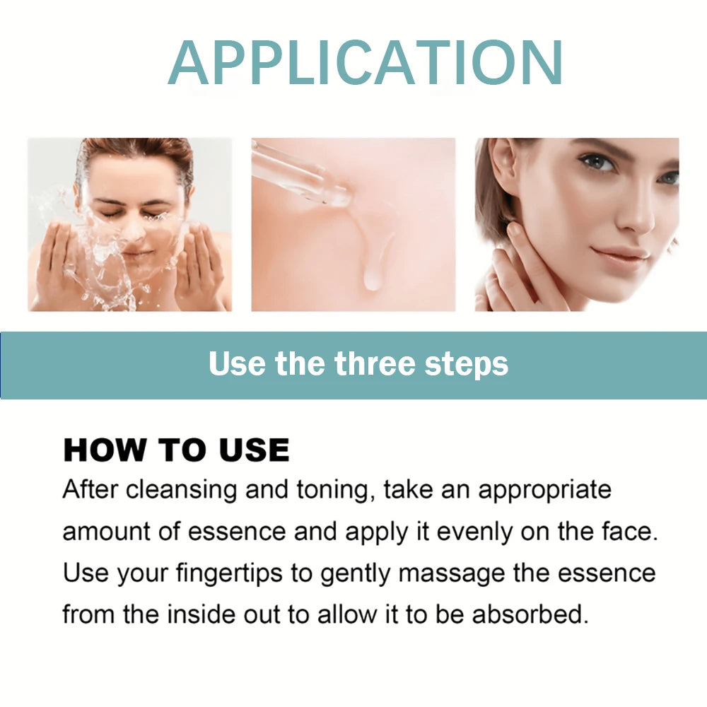 Hyaluronic Acid Essence Prevents Aging Reduces Collagen Fine Lines Tightens Moisturizes Smoothes and Brightens Face Essence Oasis Select
