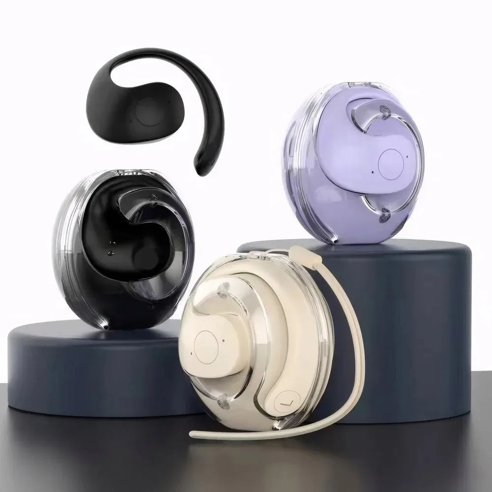 Coconut Ball Bluetooth 5.4 Ear-Hook Headset | ANC Stereo