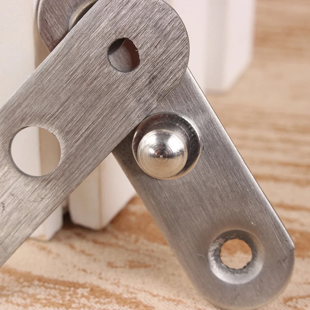 360 Degree Hidden Hinges For Doors Stainless Steel Upper Lower Hinge Door Pivot Hinge Hardware Tool Furniture Fittings Loop Oasis Select