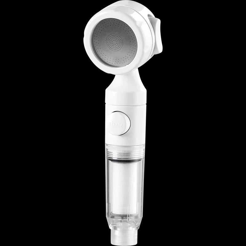 Pressurized Filter Shower Set Water Purifying and Antibacterial Nozzle Portable Shower Head for Traveling Business Trips Hotel Oasis Select