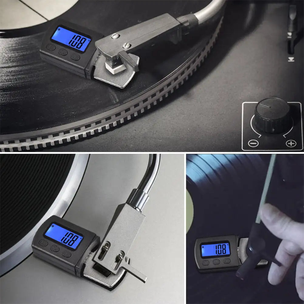 Fanmuran Digital Stylus Force Scale Gauge for Vinyl Turntable