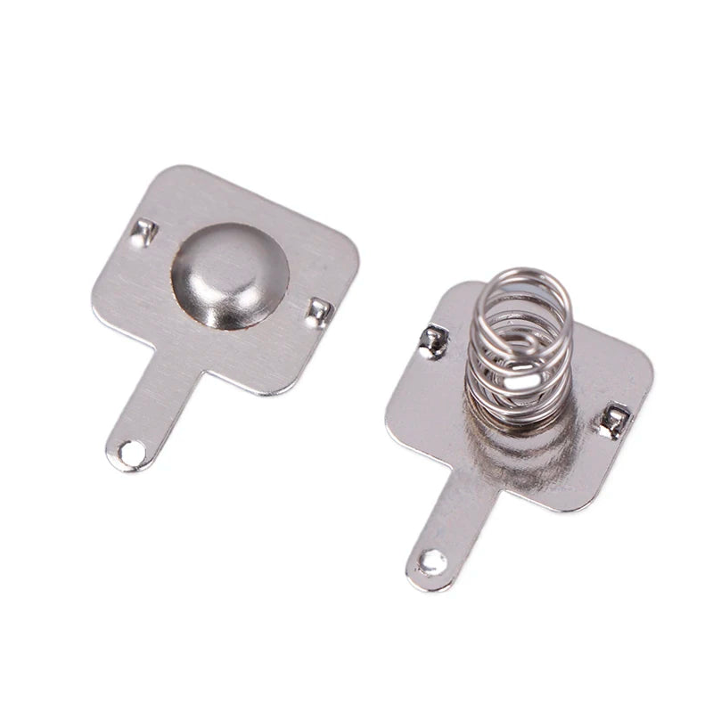 20/40/100PCS 18650 Battery Sheet Spring Contact Sheet Battery Box Positive And Negative Single Bipolar DIY Accessories Oasis Select