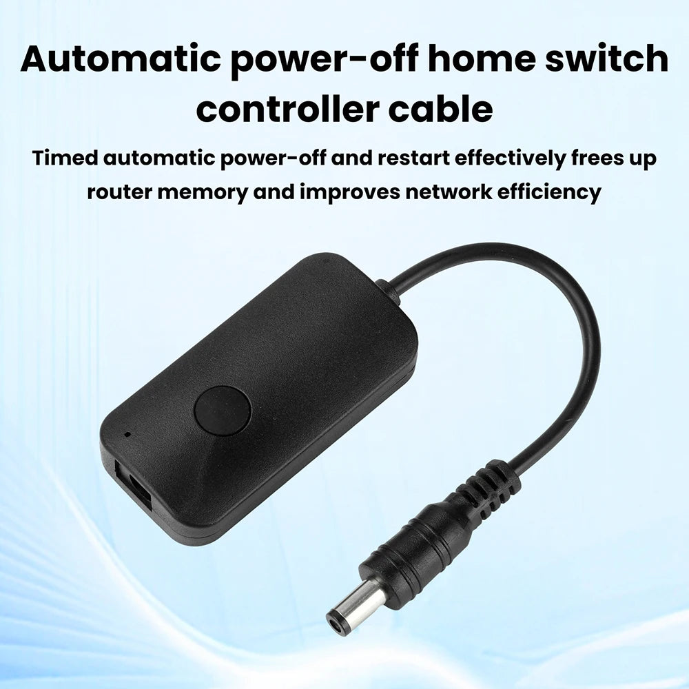 DC 9-12V Intelligent Router Automatic Restart Line Timed 24/48/72 Hours With Three Levels Of Adjustment WiFi Reset Router Oasis Select