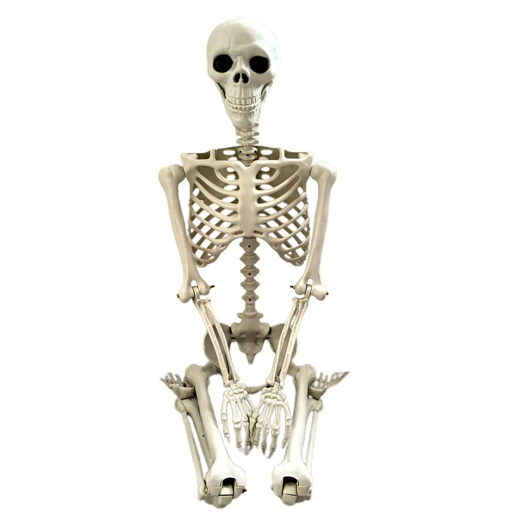 Halloween Skeleton 90cm Halloween Human Shape Posable Human Shape Bones Halloween Herror Decorations Haunted House Horror Props Oasis Select