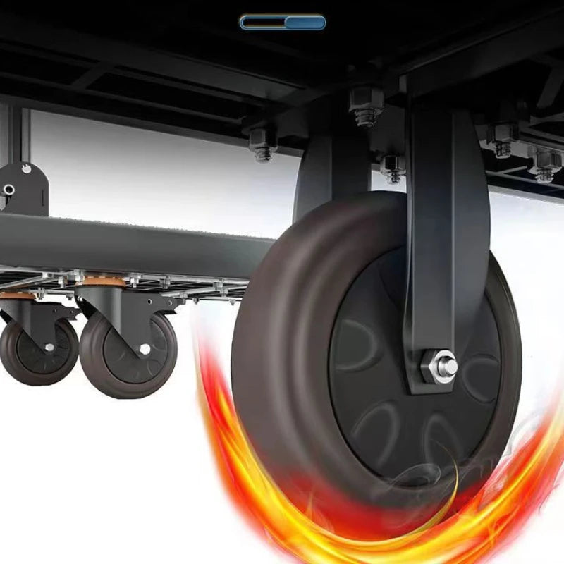 trolley pulling goods four-wheeled flatbed cart pushing goods truck folding trolley express trailer Oasis Select