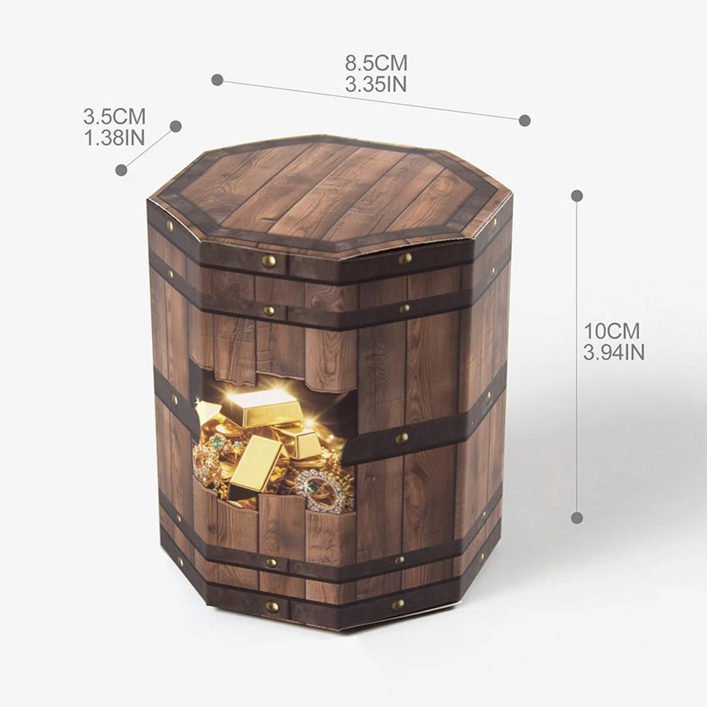 Pirate Treasure Chest Candy Box | Kids Party Favor Gift Box
