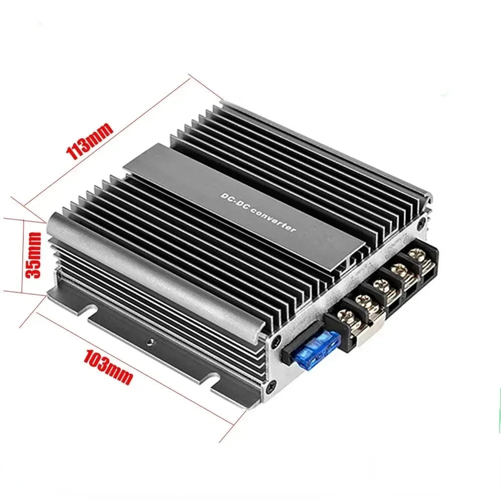 Buck 60V 60V-12V 5A-40A 24V 36V 48V 60V 72V to 12V Voltage Regulator Step-down DC Converter Car Truck Boat Power Supply Oasis Select