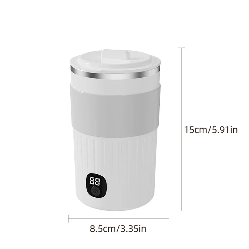 Smart Self-Stirring Cup 300ml USB Rechargeable Temp Display