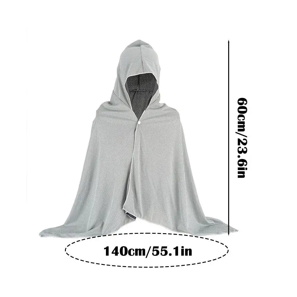 Cooling Hooded Poncho Towel – UV Protection & Quick Dry Sport Cooling Sport Poncho Oasis Select