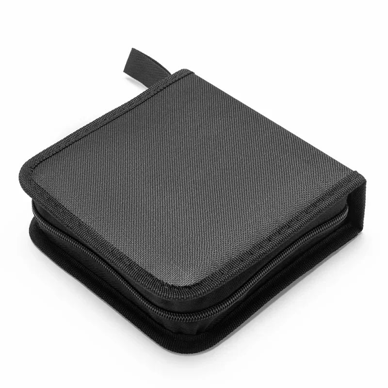 40Tablets CD DVD Discs Oxford Handbags Storage Case CD/DVD Case CD Case Storage DVD Organizer Case DVD Booklet Holder Oasis Select