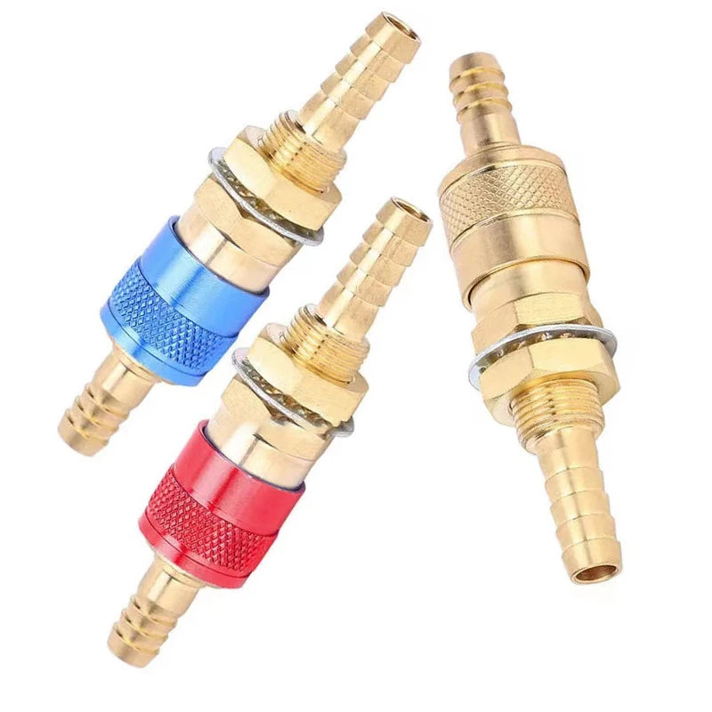 Wholesale Cooled Gas Adapter Connector Clamp Welding Machine Quick Fitting Female Male Water MIG TIG Welding Torch Tools Welder Oasis Select