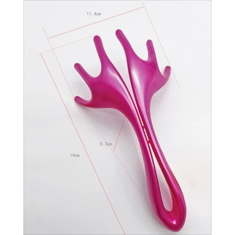Woman Portable Frog Claw Shape Manual Head Massage Claw Massage Scalp Roots Comfortable and Does Not Hurt The Scalp Oasis Select