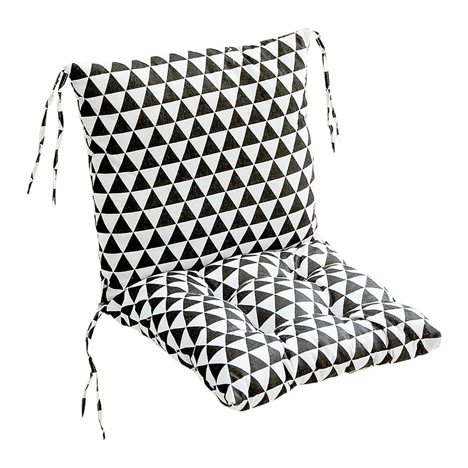 Printed Cotton Chair Cushion – Thick Dining & Home Seat Pad Chair Seat Cushion Oasis Select A