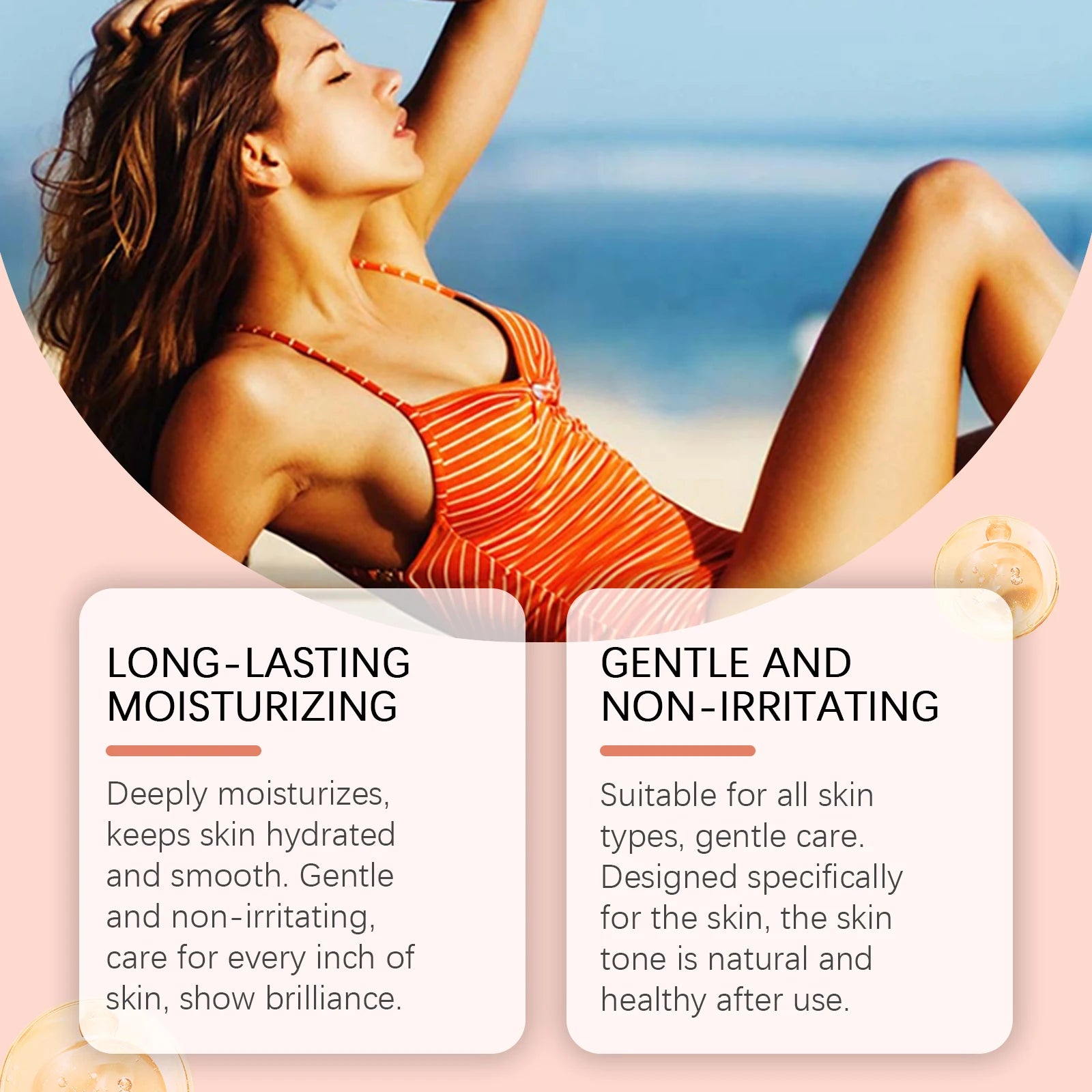 Herbal Sunless Tanning Essence Promote Melanin Production Natural Bronzer Moisturizer Against Sunburn Self Tanner Drops Liquid Oasis Select