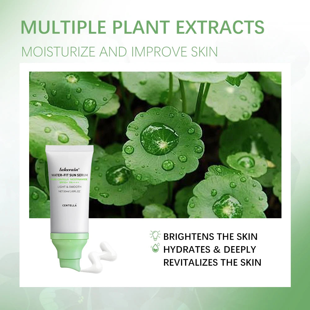 SPF50 Sunscreen Centella Lotion Korea Facial Long-Lasting Sun Protection Non-Greasy Sun Block Prevent Sunburn Face Skin Care Oasis Select
