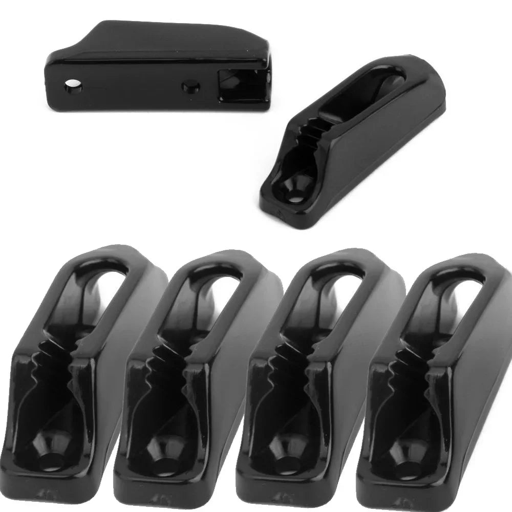 6PC Kayak Canoe Nylon Self-lock Rope Cord Tensioner Runner Anchor Jam Cleat 6PCs Oasis Select