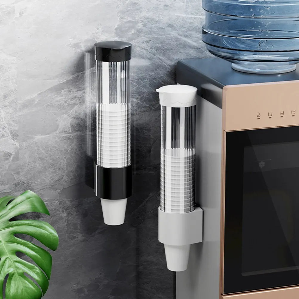 Disposable Paper Cups Wall Mount Disposable Automatic Remover Cup Holder Cup Taker For Water Dispenser Cups Container Oasis Select