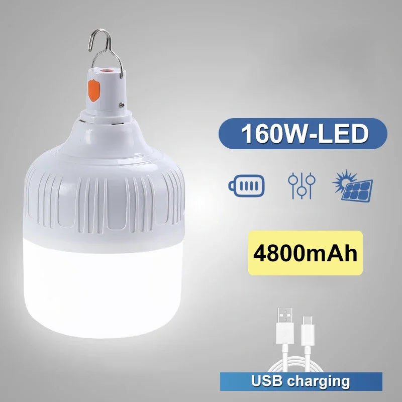 USB Rechargeable LED Camping Lantern – Portable Emergency Light