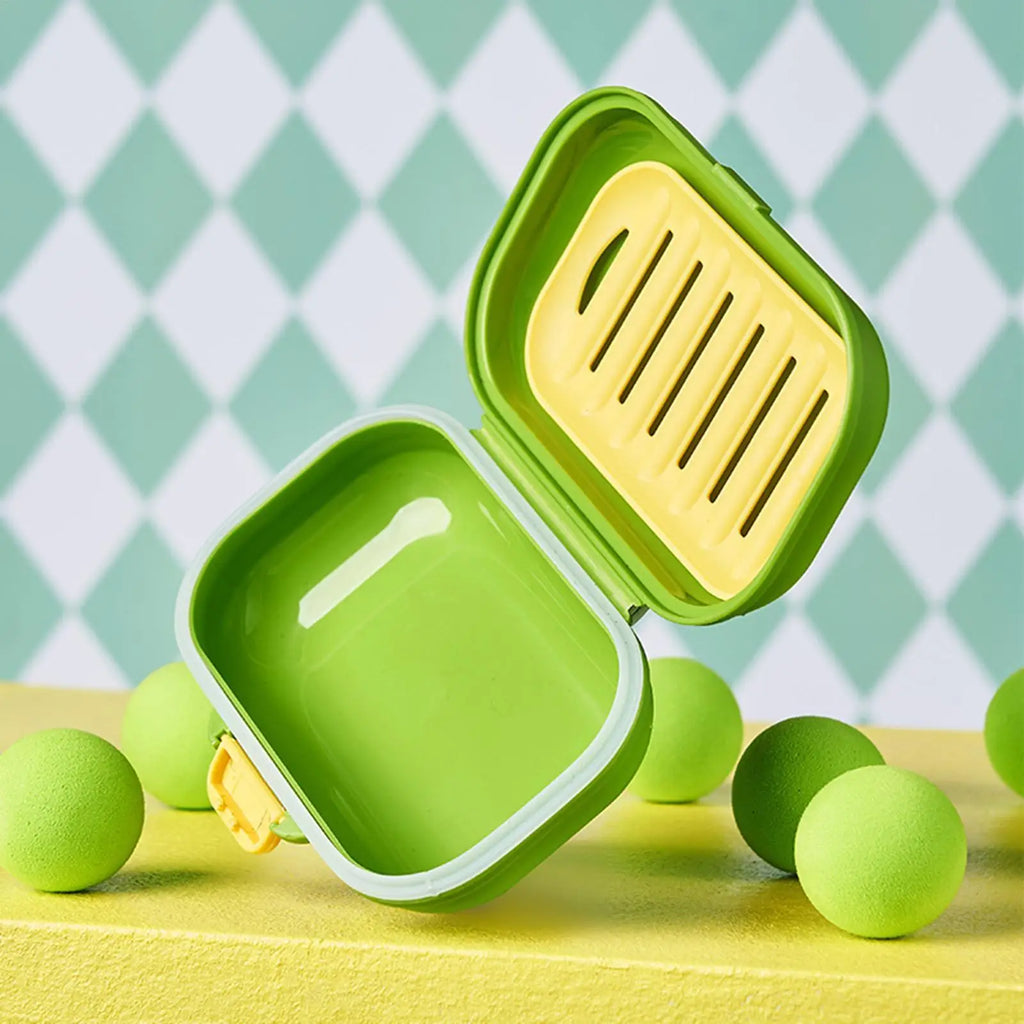 Leakproof Travel Soap Dish with Lid | Portable Soap Holder