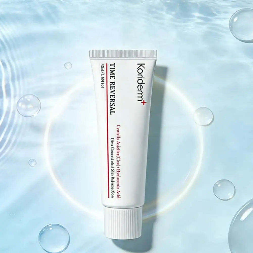 Korean Centella Asiatica Hyaluronic Acid Time Reverse Cream - Fast-Absorbing, Brightening, Ultra Oxidative Stress Reformation Oasis Select