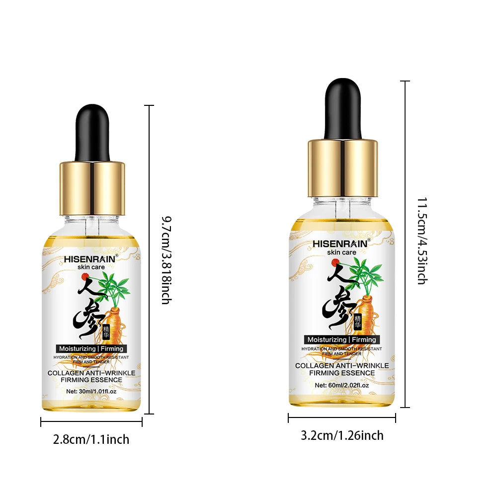 HISENRAIN Ginseng Collagen Anti-Aging Face Serum | Firm & Hydrate Anti-Aging Face Serum Oasis Select
