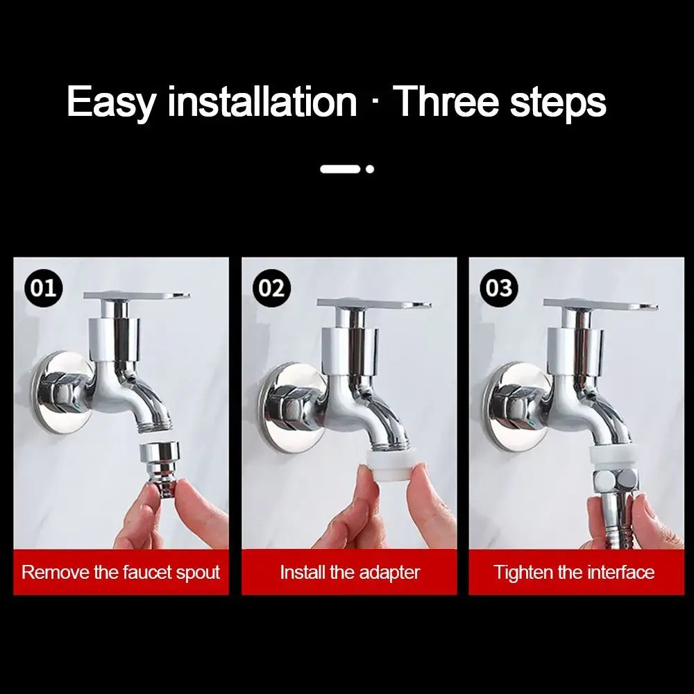 Flexible Faucet Extender Adapter Useful Rotatable Water Tap Hose Taps Lengthen Extender Bathroom Sink Kitchen Accessories Oasis Select