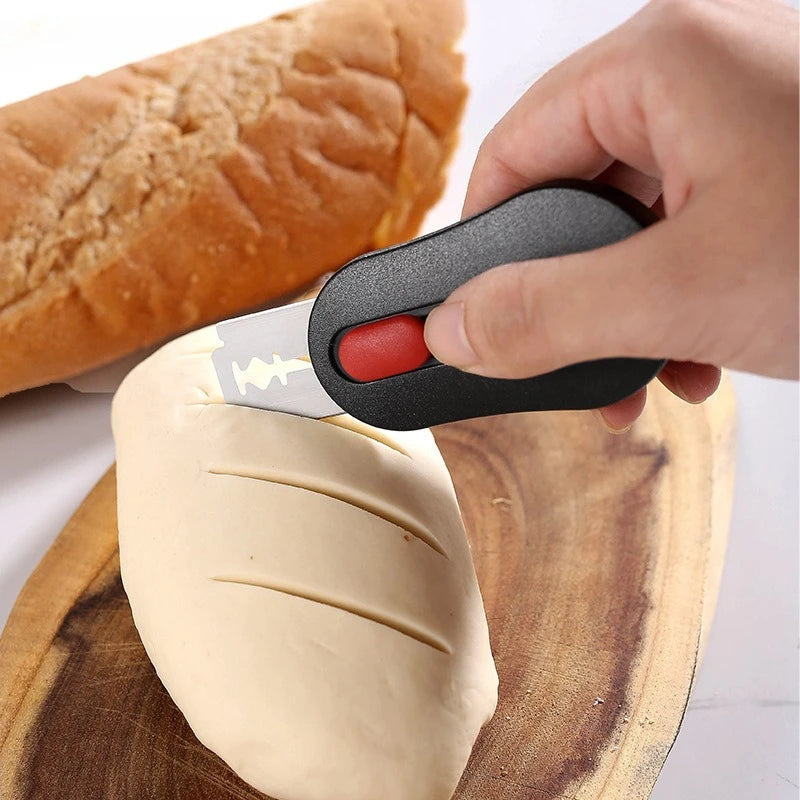 Bread Scoring Lame & 6 Blades – Sourdough & Artisan Baking Tool