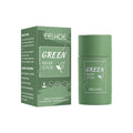 Green Tea Solid Cleansing Mask Stick – Pores & Blackheads Clay Face Mask Stick Oasis Select 40g A