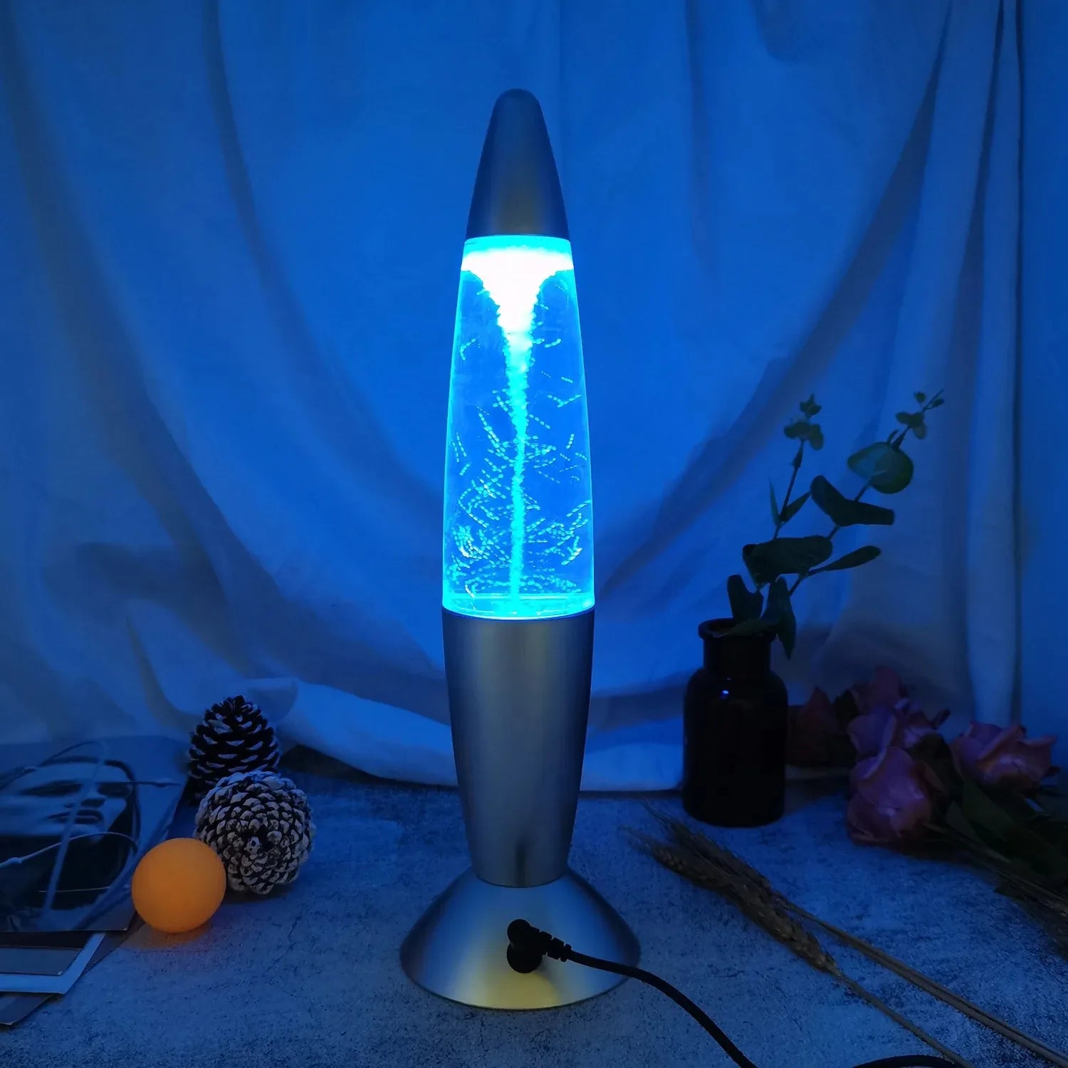 SHINEKNOT Tornado LED Lamp – RGB Color-Changing USB & Battery